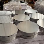 6 inch round aluminum plate